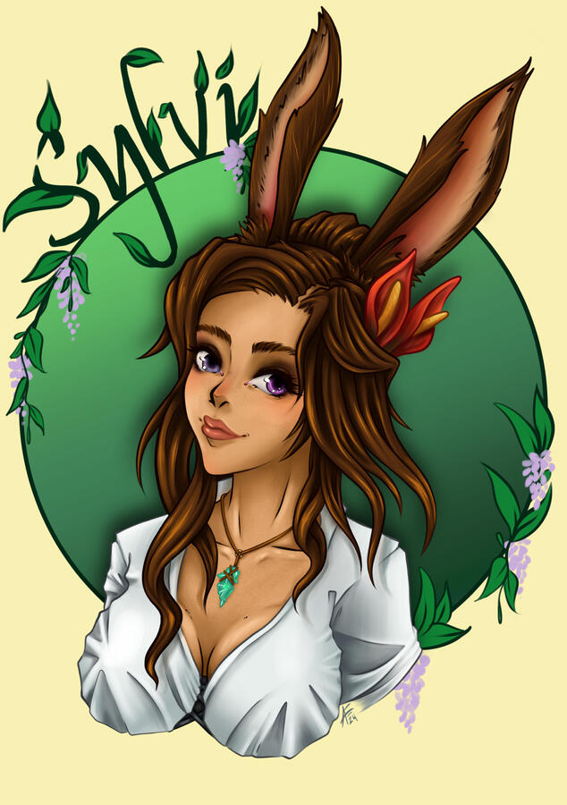 Character Bust Com for Sylvi