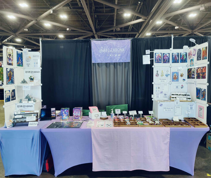 South Alabama Comic Con 10x5 Booth, 2025